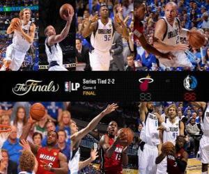 NBA Finals 2011, 4 th Party, Miami Heat 83 - Dallas Mavericks 86 puzzle
