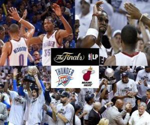 NBA Finals 2012 - Oklahoma City Thunder vs Miami Heat puzzle