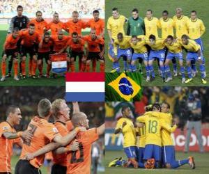 Nederland - Brasil, quarter finals, South Africa 2010 puzzle