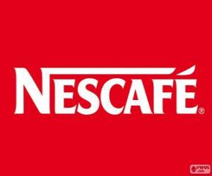 Nescafé logo puzzle