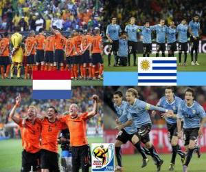 Netherlands - Uruguay, semi-finals, South Africa 2010 puzzle