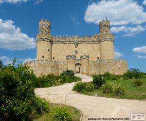 New Castle of Manzanares el Real, Spain puzzle