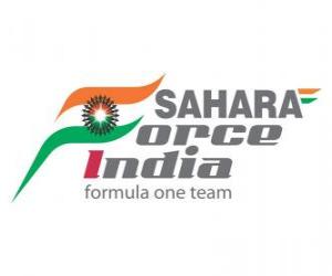 New logo Force India 2012 puzzle