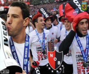 Newell's Old Boys, champion of the Tournament Final 2013, Argentina puzzle