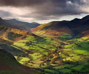 Newlands Valley, Cumbria, England puzzle