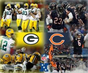 NFC Championship Final 2010-11, Green Bay Packers vs Chicago Bears puzzle