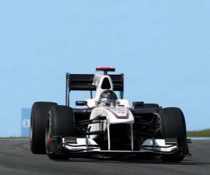 Nick Heidfeld - Sauber - Interlagos 2010 puzzle