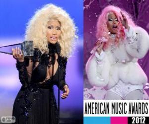 Nicki Minaj, Music Awards 2012 puzzle