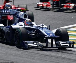 Nico Hülkenberg - Williams - Interlagos 2010 puzzle