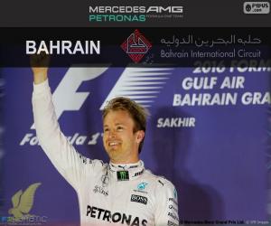 Nico Rosberg Bahrain Grand Prix 2016 puzzle