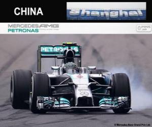 Nico Rosberg - Mercedes - 2014 Chinese Grand Prix, 2nd classified puzzle