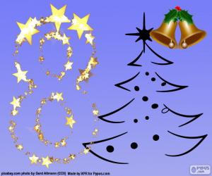 Number 8 for Christmas puzzle