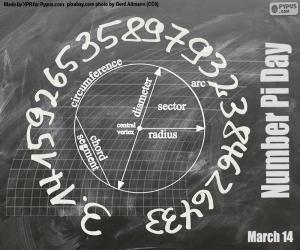 Number Pi Day puzzle