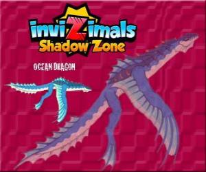 Ocean Dragon. Invizimals Shadow Zone. Ocean dragon that lives under salt water puzzle