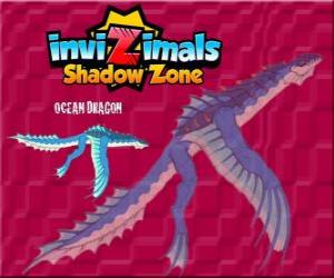 Ocean Dragon. Invizimals Shadow Zone. Ocean dragon that lives under salt water puzzle