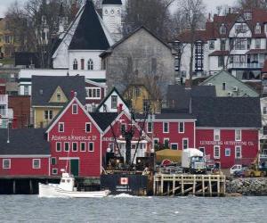 Old Town Lunenburg, Canada puzzle