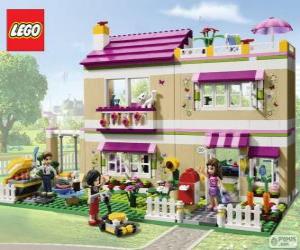 Olivia's house, Lego Friends puzzle