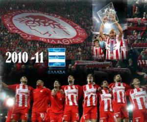 Olympiacos FC, Greek League Champion 2010-11 puzzle