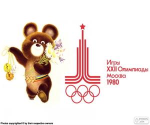 Olympic Games Moscow 1980 puzzle