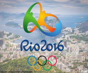 Olympic Games Rio 2016 logo puzzle