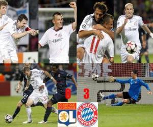 Olympique Lyonnais 0 - FC Bayerrn Munchen 3 puzzle