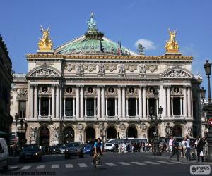 Opéra Garnier, façade puzzle