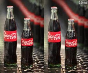 Original Coca Cola bottles puzzle