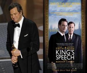 Oscars 2011 - Best Actor Colin Firth for The king's speech puzzle