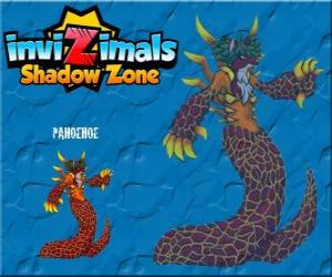 Pahoehoe. Invizimals Shadow Zone. The goddess of volcanoes lives in the palace of fire puzzle