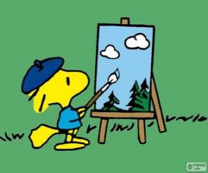 Painter Woodstock puzzle