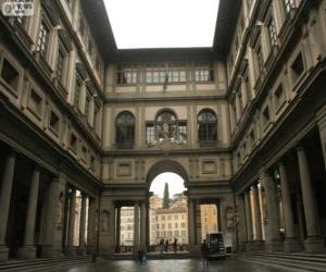 Palace of the Uffizi, Florence, Italy puzzle