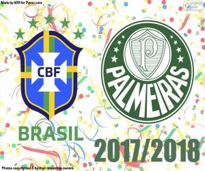 Palmeiras, Brazilian champion 2018 puzzle