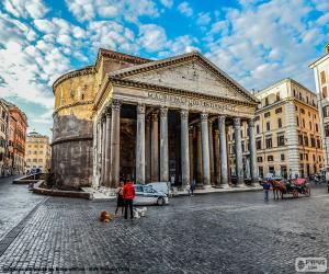 Pantheon, Rome puzzle