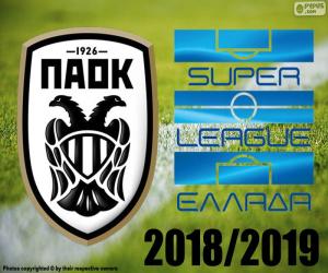 PAOK, champion 2018-2019 puzzle