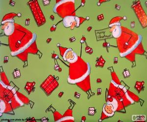 Paper of Santa Claus puzzle