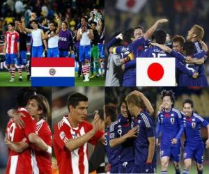 Paraguay - Japan, Eighth finals, South Africa 2010 puzzle