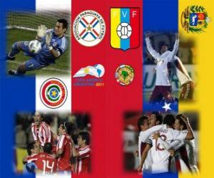 Paraguay - Venezuela, semi-finals, Copa América Argentina 2011 puzzle