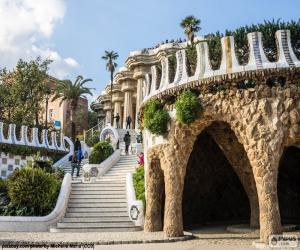 Park Güell, Barcelona puzzle