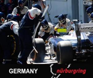 Pastor Maldonado - Williams - Nürburgring, 2013 puzzle