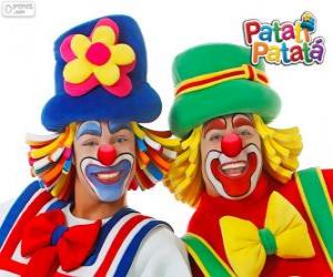 Patati Patatá the clowns puzzle