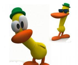 Pato is a cantankerous duck and the best friend of Pocoyo puzzle