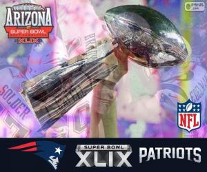 Patriots, Super Bowl 2015 Champions puzzle
