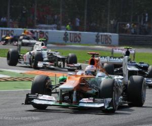 Paul di Resta, Force India 2012 puzzle