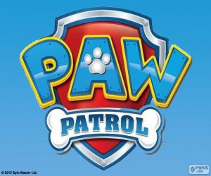 Paw Patrol logo puzzle