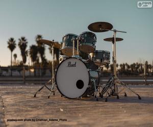 Pearl acoustic drums puzzle