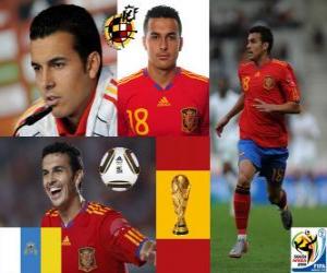 Pedro Rodriguez (The Roadrunners) Spanish National Team forward puzzle