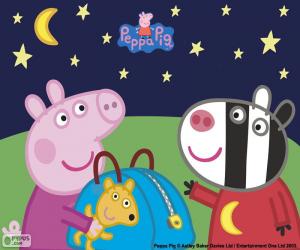 Peppa pig and Zoe Zebra puzzle