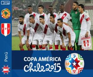 Peru Copa America 2015 puzzle