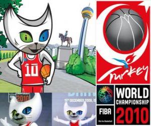 Pet Bascat World Basketball Championship in Turkey 2010 puzzle