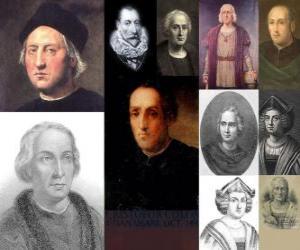 Photos of Christopher Columbus was the admiral in command of the expedition that came to America in 1492 puzzle
